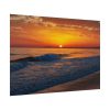 92408-1179.jpg Sunrise, Ocean and Wave Poster