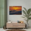 92408-1180.jpg Sunrise, Ocean and Wave Poster
