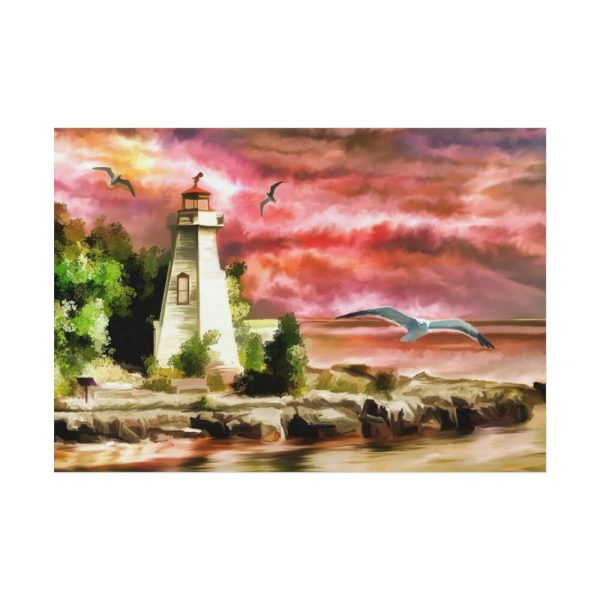92408-1182.jpg Lighthouse Art by Santiago Lopez Ballesteros Poster