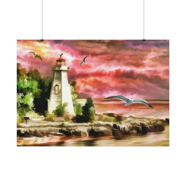 92408-1183.jpg Lighthouse Art by Santiago Lopez Ballesteros Poster