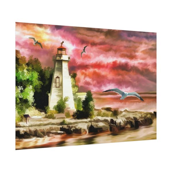 92408-1184.jpg Lighthouse Art by Santiago Lopez Ballesteros Poster