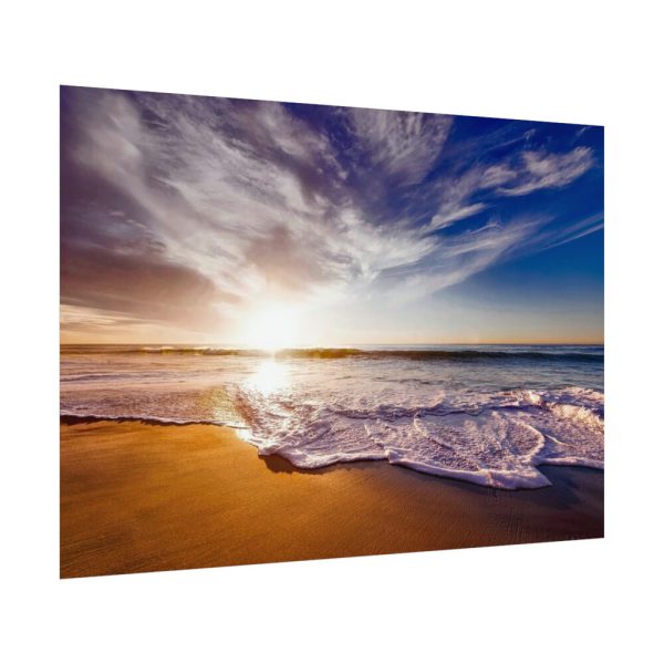 92408-1204.jpg Sunset and Ocean in California Poster