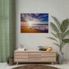 92408-1205.jpg Sunset and Ocean in California Poster
