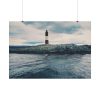 92408-1223.jpg Antarctic Lighthouse Tierra Del Fuego South America Poster