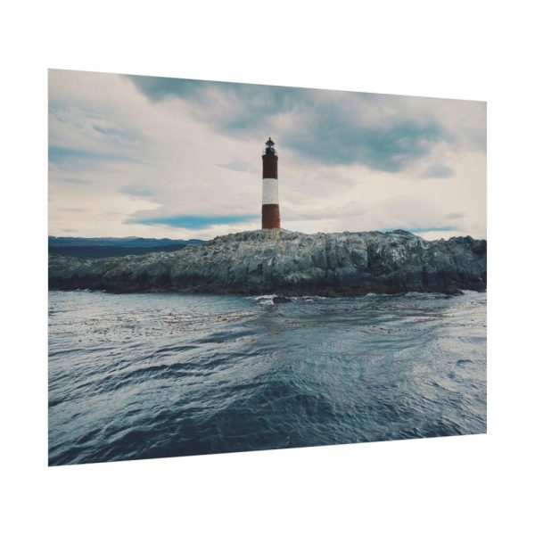 92408-1224.jpg Antarctic Lighthouse Tierra Del Fuego South America Poster