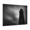 92408-1229.jpg Lighthouse in Black and White Poster