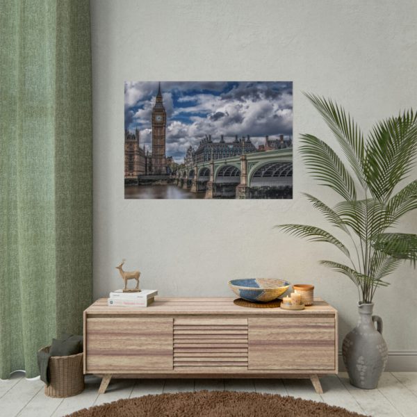 92408-1255.jpg London Big Bang Bridge Poster