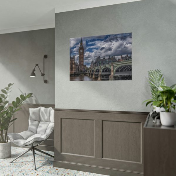 92408-1256.jpg London Big Bang Bridge Poster
