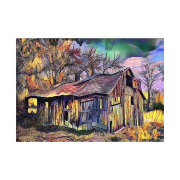 92408-1272.jpg Shed Shack House Woden Poster