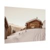 92408-1279.jpg Cabin in the Winter Poster