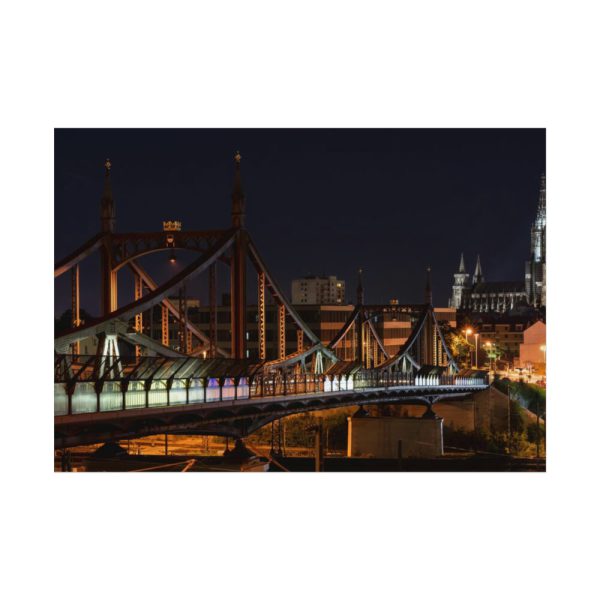 92408-1287.jpg Bridge and Church Poster