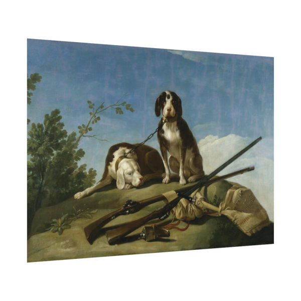 Hunting Dogs by Francisco Goya Poster