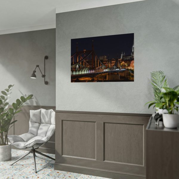 92408-1291.jpg Bridge and Church Poster
