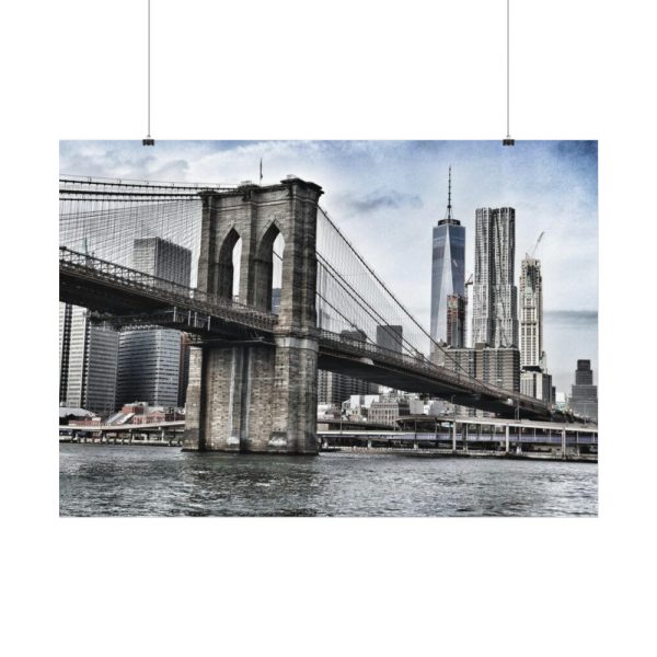92408-1293.jpg Brooklyn Bridge, New York Poster