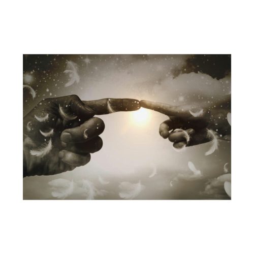 Finger Contact Poster