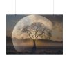 Moon Tree Atmosphere Poster