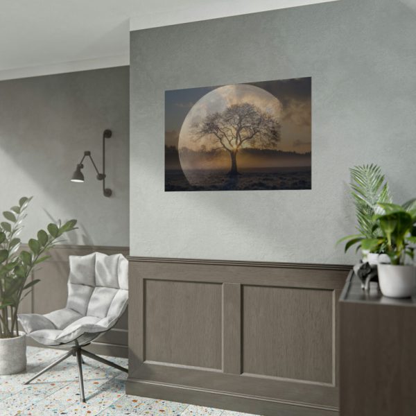Moon Tree Atmosphere Poster