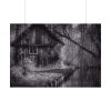 Home Building Facade Hut Poster