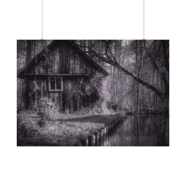 Home Building Facade Hut Poster