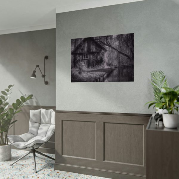 Home Building Facade Hut Poster