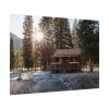 92408-1364.jpg Fall Morning at Elk Tongue Patrol Cabin Poster