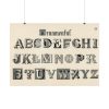 92408-1378.jpg Draughtsman's Alphabets by Hermann Esser Poster