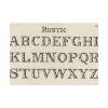 92408-1387.jpg Rustic Draughtsman's Alphabets by Hermann Esser Poster