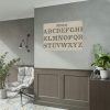 92408-1391.jpg Rustic Draughtsman's Alphabets by Hermann Esser Poster