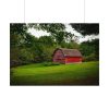 Red Rustic Barn Poster