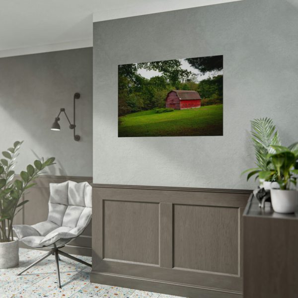 Red Rustic Barn Poster