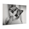 92408-169.jpg Kitten and Finger Poster