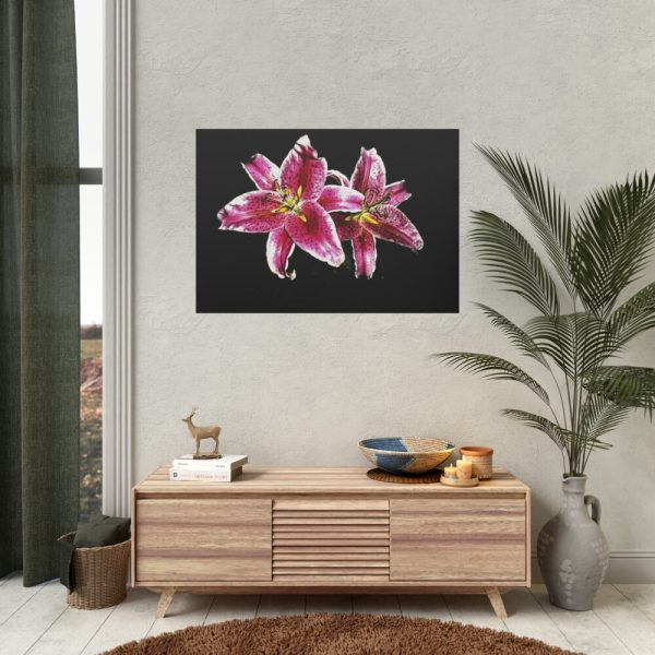 Tiger Lily Flower Poster
