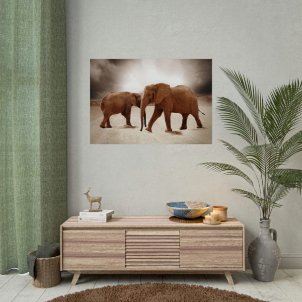 92408-250.jpg African Elephants Poster