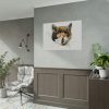 92408-271.jpg Head of a Calico Cat with Closed Eyes by Jean Bernard Poster