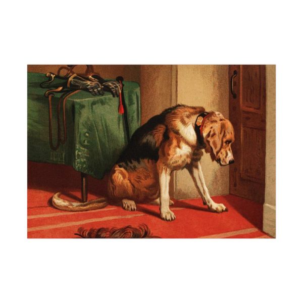 92408-30.jpg Suspense by Edwin Landseer Poster