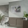 Beautiful Cat with Green Eyes Poster