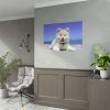 92408-35.jpg Dog on the Beach Poster
