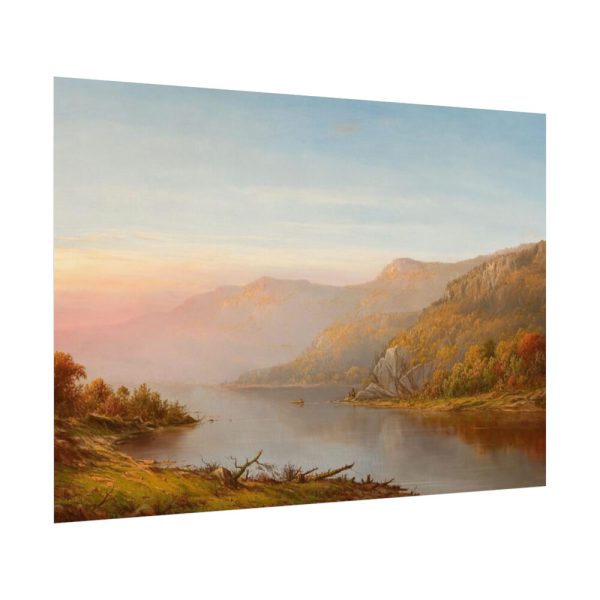 92408-404.jpg Autumn On the Hudson River by Jasper Francis Cropsey Poster