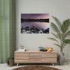 92408-445.jpg Snowy Mountains Over Lake Poster