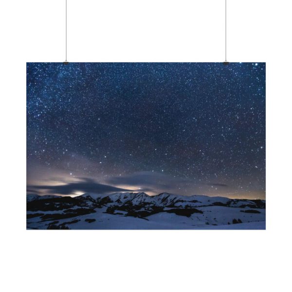 92408-468.jpg Stars Sprinkled Mountains Poster