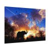 92408-499.jpg Elephants and Birds in the Nature Poster