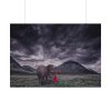 92408-533.jpg Elephant and Child Friendship Poster