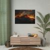 92408-570.jpg Mountain and Colors in the Sky Poster