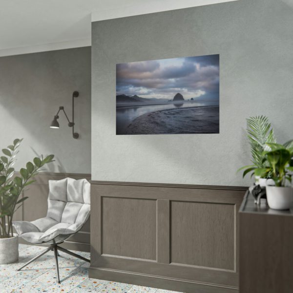92408-576.jpg Misty View of the Mountain and Beach Poster