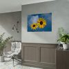 92408-581.jpg Blue Sky and Sunflower Poster