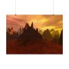 92408-623.jpg Desert, Mountains and Sky Poster