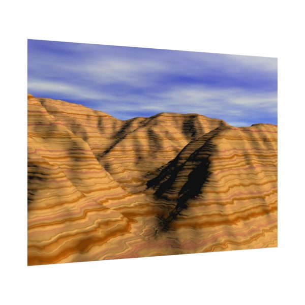 92408-629.jpg Mountains, Sand and Dune Poster