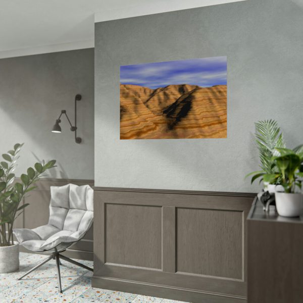 92408-631.jpg Mountains, Sand and Dune Poster
