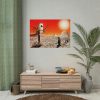 92408-700.jpg Penguin in Desert Poster