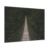 92408-719.jpg Bridge Leading to a Dense Forest Poster